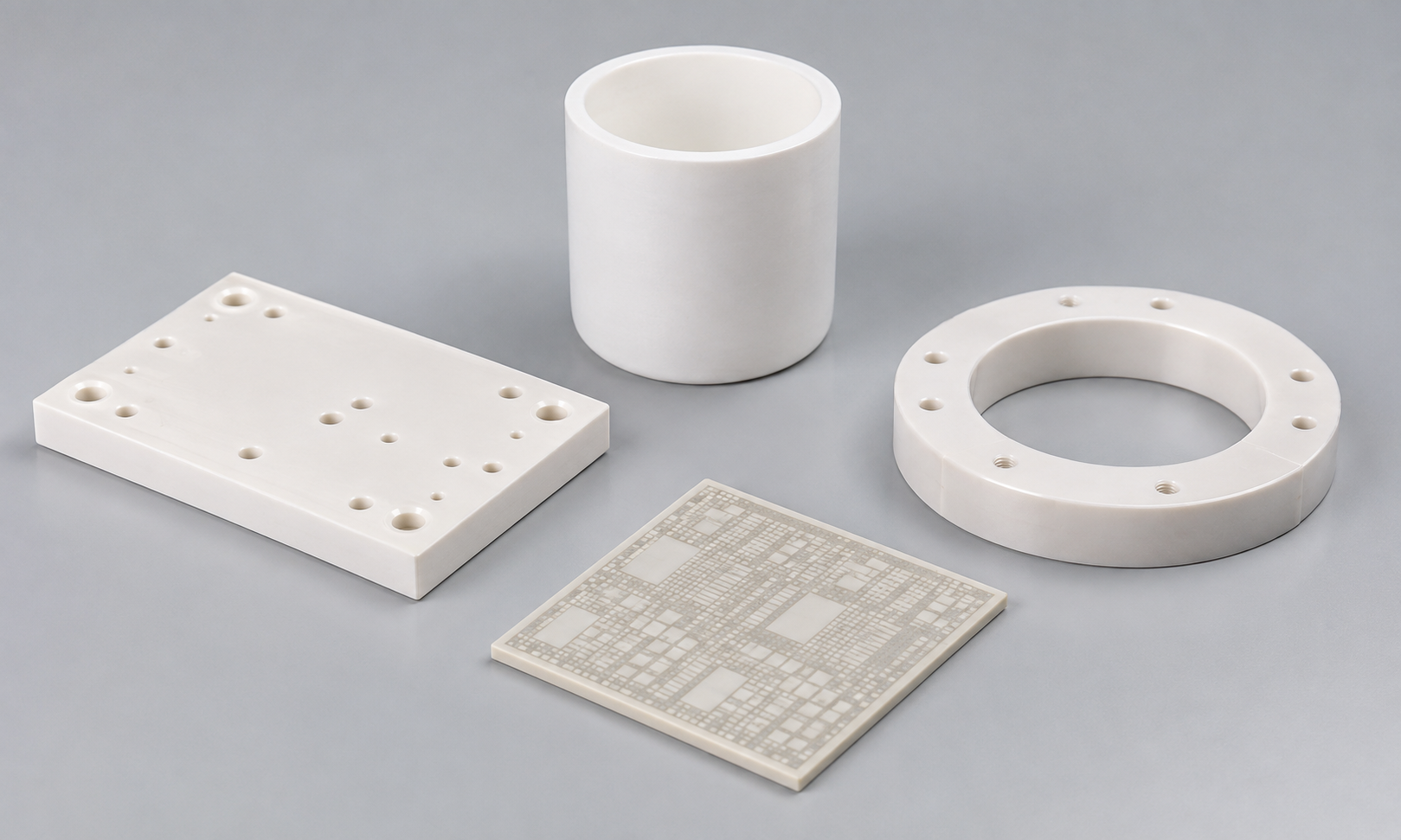Zirconia (ZrO₂) Technical Ceramic — representative product visual