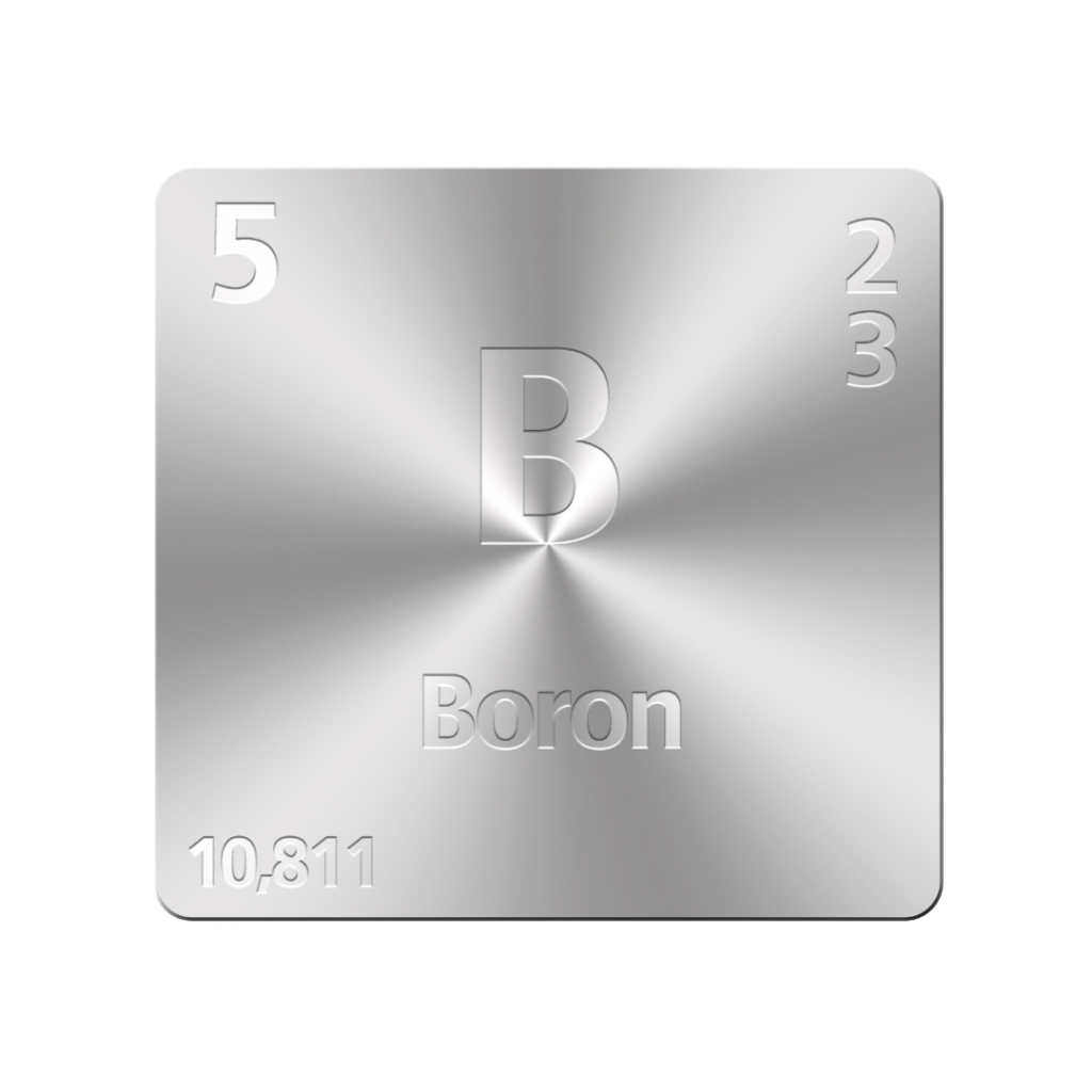Boron. High Purity Boron